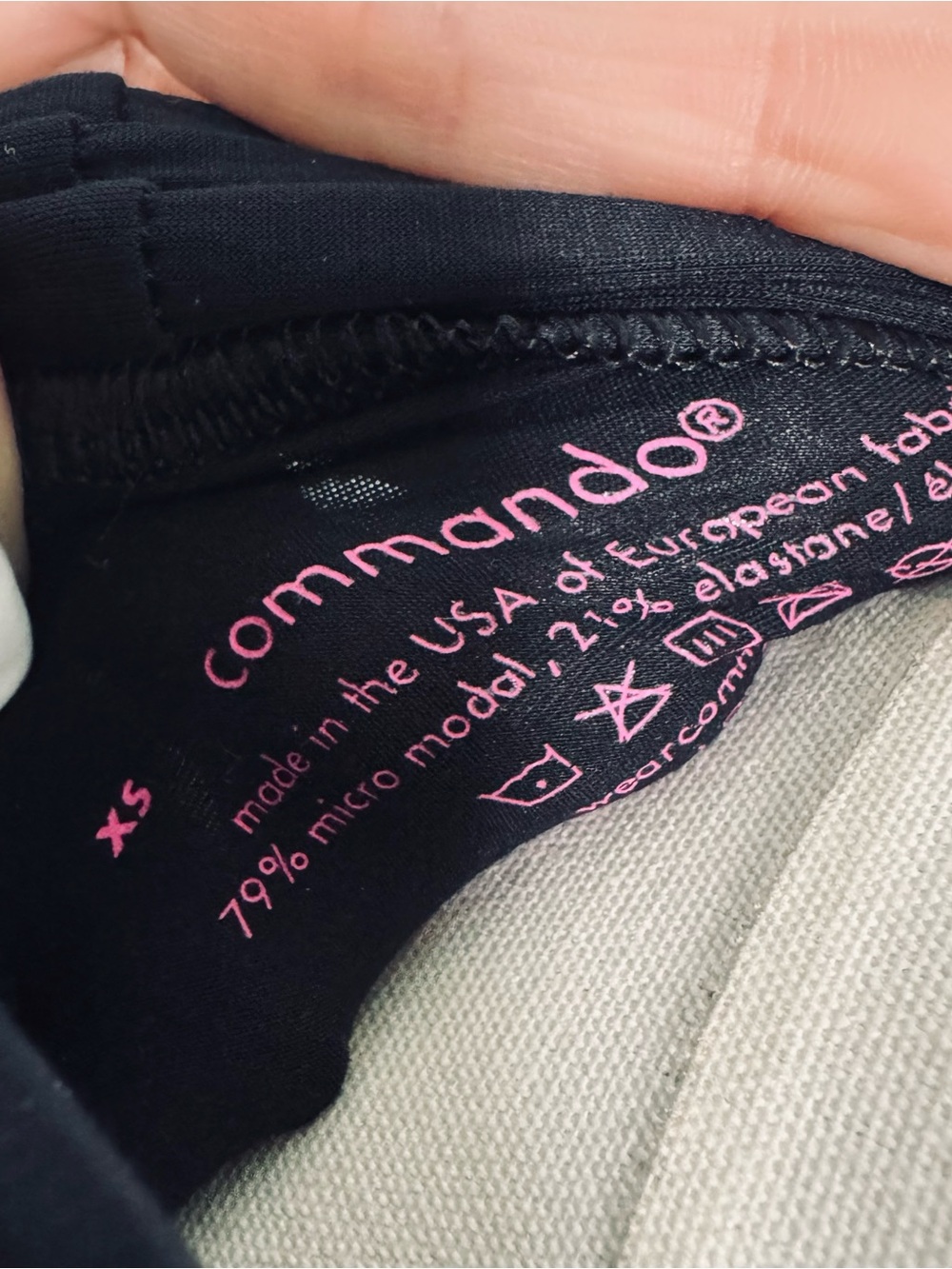 Brand new with tags Commando Black Long Sleeve Turtleneck Top - Picture 12 of 16